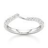 Thumbnail Image 1 of J'Lure Lab-Grown Diamond Contour Wedding Band 1/3 ct tw 18K White Gold