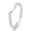 Thumbnail Image 4 of J'Lure Lab-Grown Diamond Contour Wedding Band 1/3 ct tw 18K White Gold