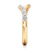 Thumbnail Image 3 of J'Lure Lab-Grown Diamond Contour Wedding Band 3/8 ct tw 18K Yellow Gold