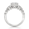 Thumbnail Image 2 of J'Lure Imperial-Emerald Step-Cut Lab-Grown Diamond Engagement Ring 4-3/4 ct tw 18K White Gold