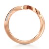 Thumbnail Image 2 of J'Lure Lab-Grown Diamond Contour Wedding Band 1/6 ct tw 18K Rose Gold