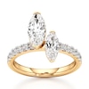Thumbnail Image 1 of J'Lure Moval Old-Cut Two-Stone Lab-Grown Diamond Engagement Ring 1-7/8 ct tw 18K Yellow Gold
