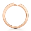 Thumbnail Image 2 of J'Lure Baguette-Cut Lab-Grown Diamond Contour Wedding Band 1/3 ct tw 18K Rose Gold