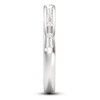 Thumbnail Image 3 of J'Lure Baguette-Cut Lab-Created Diamond Contour Wedding Band 3/8 ct tw 18K White Gold
