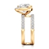 Thumbnail Image 3 of J'Lure Heart Brilliant-Cut Lab-Created Diamond Spiral Engagement Ring 3-7/8 ct tw 18K Yellow Gold