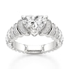 Thumbnail Image 1 of J'Lure Heart Brilliant-Cut Lab-Grown Diamond Engagement Ring 2-1/4 ct tw 18K White Gold