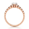 Thumbnail Image 2 of J'Lure Kite Step-Cut Lab-Grown Diamond Engagement Ring 1-1/4 ct tw 18K Rose Gold