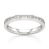 Thumbnail Image 1 of J'Lure Baguette & Round-Cut Lab-Grown Diamond Wedding Band 3/8 ct tw 18K White Gold