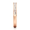 Thumbnail Image 3 of J'Lure Baguette & Round-Cut Lab-Grown Diamond Wedding Band 3/8 ct tw 18K Rose Gold
