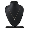 Thumbnail Image 5 of Lab-Grown Diamond Graduated Three-Stone Drop Necklace 1/2 ct tw 14K Rose Gold 18"