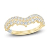 Thumbnail Image 1 of Pnina Tornai Diamond Two-Row Contour Anniversary Ring 3/4 ct tw 14K Yellow Gold