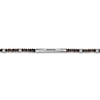 Thumbnail Image 3 of Men's Natural Tiger's Eye Bead & Black Spinel Curved Bar Bracelet Stainless Steel 8.25"