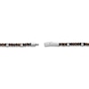 Thumbnail Image 4 of Men's Natural Tiger's Eye Bead & Black Spinel Curved Bar Bracelet Stainless Steel 8.25"