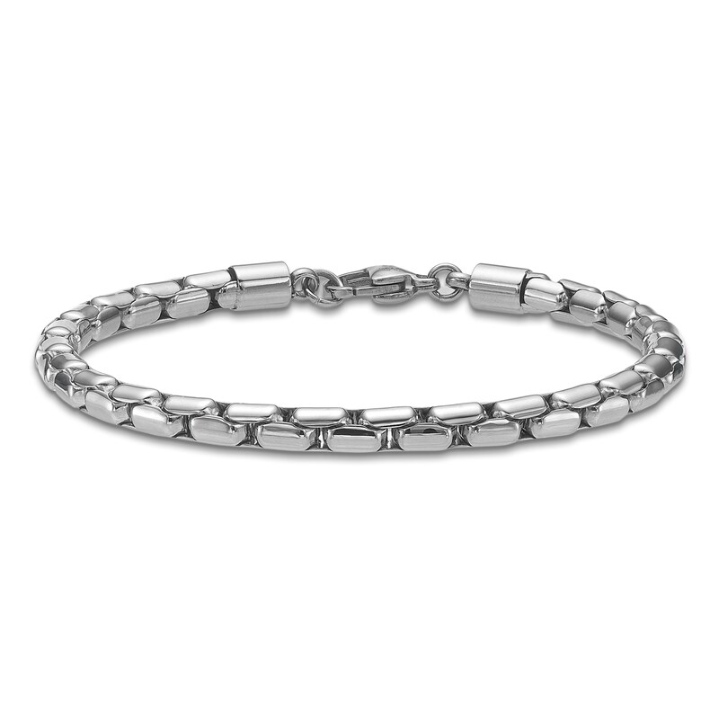 Main Image 1 of Snake Chain Bracelet 8.5mm Stainless Steel 8.5"