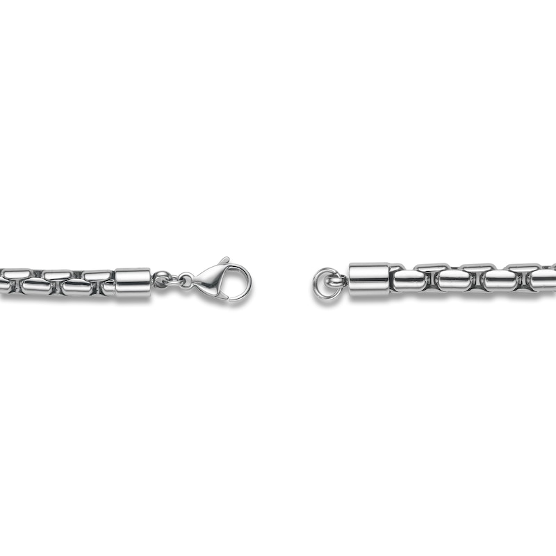 Main Image 4 of Snake Chain Bracelet 8.5mm Stainless Steel 8.5"