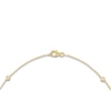 Thumbnail Image 3 of Lab-Grown Diamond Bezel-Set Station Necklace 1/2 ct tw 10K Yellow Gold 18"
