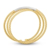 Thumbnail Image 2 of Le Vian Diamond Braided Flex Bangle Bracelet 1/2 ct tw 14K Yellow Gold