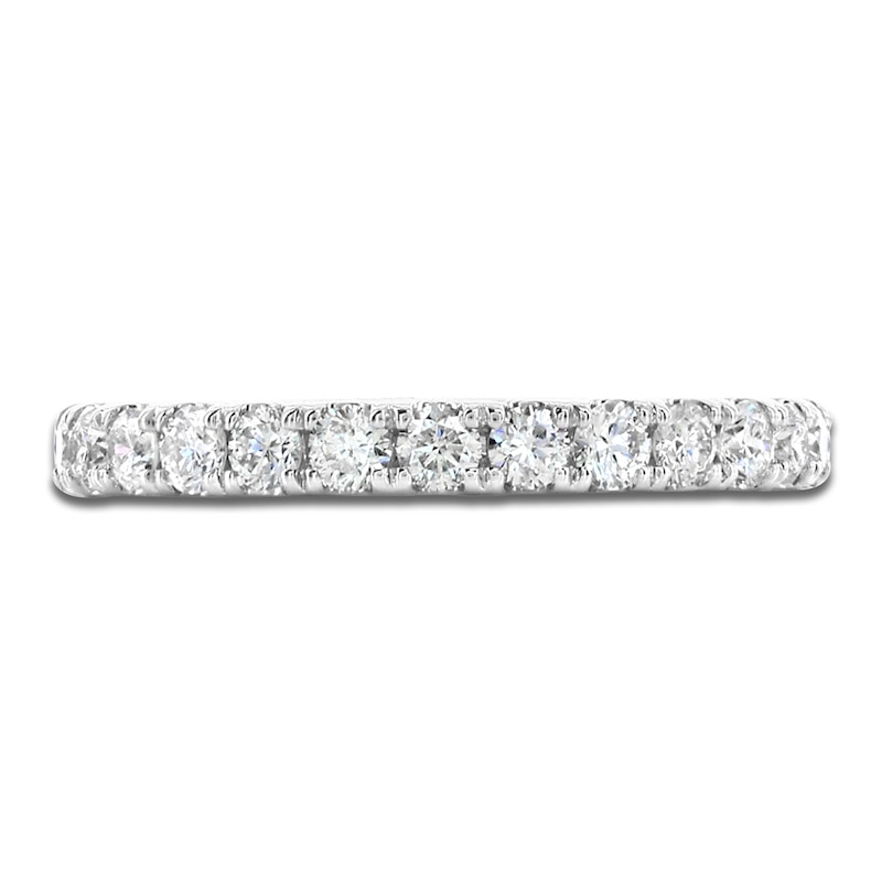 Main Image 3 of Certified Diamond Eternity Band 7/8 to 1-1/5 ct tw Platinum