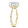 Thumbnail Image 2 of Pnina Tornai Round-Cut Lab-Grown Diamond Engagement Ring 3-1/2 ct tw 14K Yellow Gold