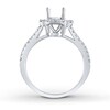 Thumbnail Image 2 of Diamond Ring Setting 1/2 ct tw Round 14K White Gold