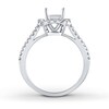 Thumbnail Image 2 of Diamond Ring Setting 1/2 ct tw Round 14K White Gold