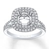 Thumbnail Image 0 of Natalie K Ring Setting 3/4 ct tw Diamonds 14K White Gold