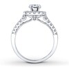 Thumbnail Image 2 of Natalie K Ring Setting 1/2 ct tw Diamonds 14K White Gold