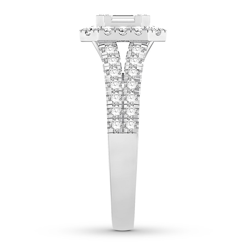 Diamond Engagement Ring 1 carat tw 14K White Gold