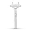 Thumbnail Image 2 of Diamond Ring Setting 1/2 carat tw Round 14K White Gold