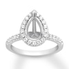 Thumbnail Image 0 of Diamond Ring Setting 1/2 carat tw Round 14K White Gold
