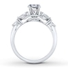 Thumbnail Image 1 of Diamond Ring Setting 3/4 ct tw Round/Marquise 14K White Gold