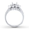 Thumbnail Image 1 of Diamond Ring Setting 3/4 ct tw Round-cut 14K White Gold