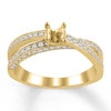Thumbnail Image 0 of Diamond Ring Setting 3/4 ct tw Round-cut 14K Yellow Gold