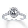Thumbnail Image 0 of Diamond Ring Setting 1/3 ct tw Round-cut 14K White Gold