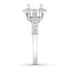 Thumbnail Image 2 of Natalie K Diamond Ring Setting 3/4 ct tw Round 14K White Gold