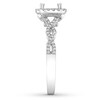 Thumbnail Image 2 of Natalie K Diamond Ring Setting 1/3 ct tw Round 14K White Gold