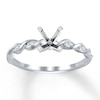 Thumbnail Image 0 of Diamond Ring Setting 1/8 ct tw Baguette 14K White Gold