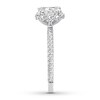 Diamond Ring Setting 1/2 carat tw 14K White Gold