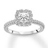 Diamond Ring Setting 1/2 carat tw 14K White Gold
