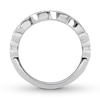 Thumbnail Image 1 of Diamond Anniversary Band 1/5 carat tw Round-cut 14K White Gold