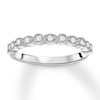 Thumbnail Image 0 of Diamond Wedding Band 1/5 carat tw Round 14K White Gold