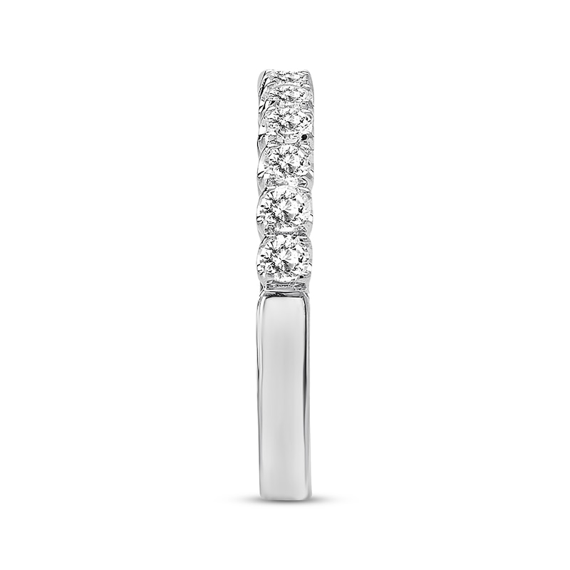 Main Image 2 of Diamond Wedding Band 1/2 carat tw Round 14K White Gold