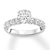 Thumbnail Image 2 of Diamond Ring Setting 3/4 carat tw Round 14K White Gold