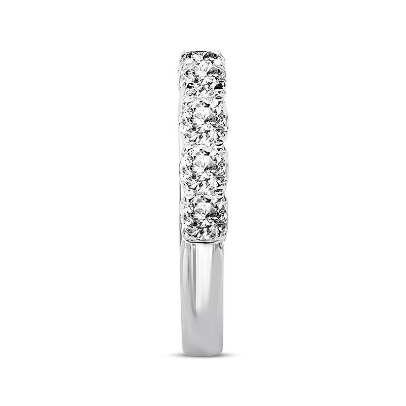 Main Image 2 of Diamond Wedding Band 7/8 carat tw Round 14K White Gold