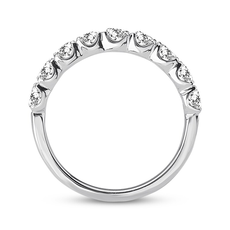 Main Image 3 of Diamond Wedding Band 7/8 carat tw Round 14K White Gold
