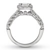 Thumbnail Image 1 of Diamond Ring Setting 3/4 carat tw Round 14K White Gold