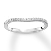 Thumbnail Image 0 of Diamond Wedding Band 1/10 carat tw Round 14K White Gold