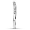 Thumbnail Image 2 of Diamond Wedding Band 1/10 carat tw Round 14K White Gold