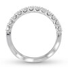 Thumbnail Image 1 of Diamond Wedding Band 1/2 carat tw Round 14K White Gold