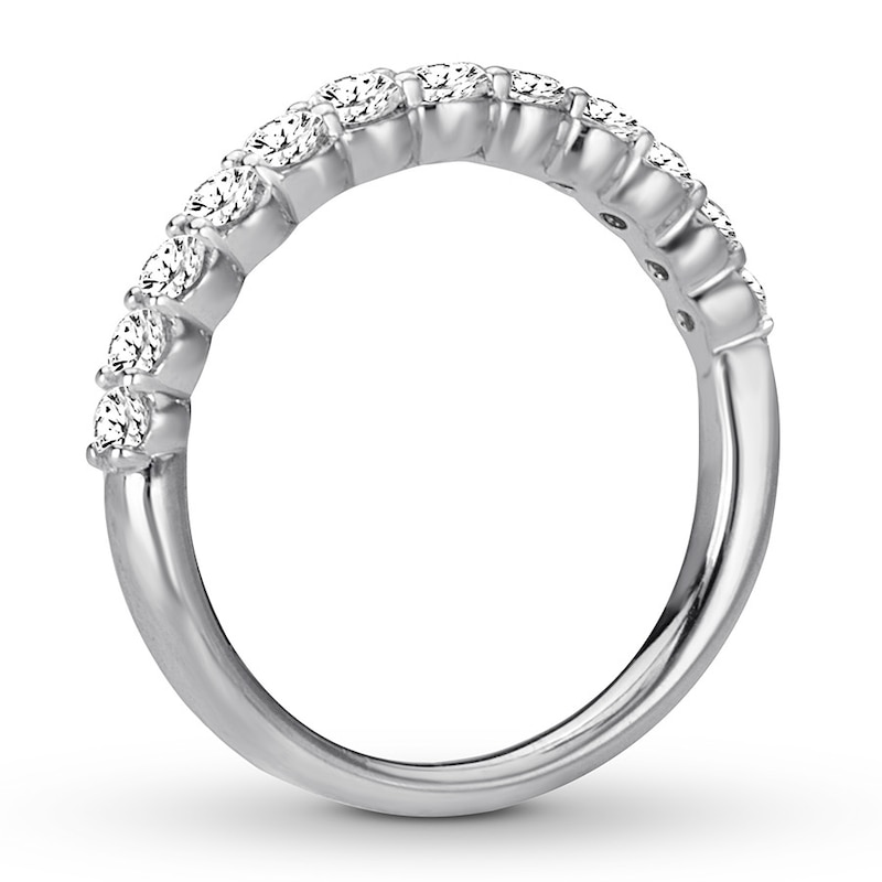 Main Image 2 of Diamond Wedding Band 1/4 carat tw Round 14K White Gold